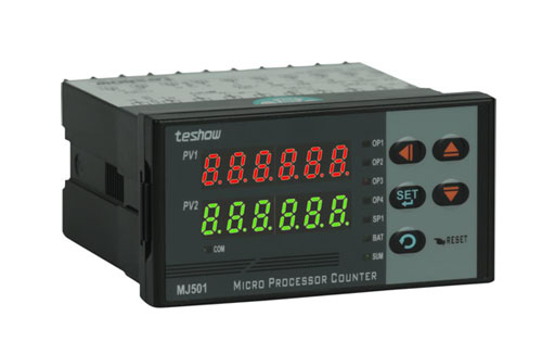微电脑多功能计数器、计米器MJ501